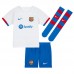 Barcelona Ferran Torres #7 Babykleding Uitshirt Kinderen 2023-24 Korte Mouwen (+ korte broeken)